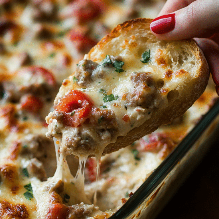 Beef Enchilada Dip